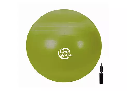 Lite Weights Мяч гимнастический антивзрыв с насосом 65 см