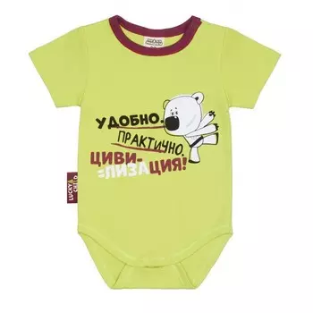 Lucky Child Боди Ми-Ми-Мишки 70-19/зел