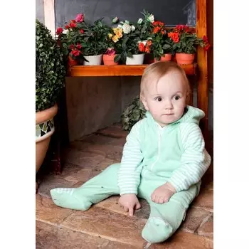 Lucky Child Комбинезон с капюшоном Полоски 4-13