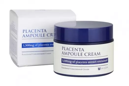 Mizon Placenta Ampoule Антивозрастной плацентарный крем для лица 50 мл