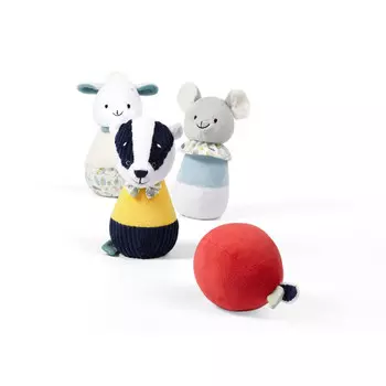 Мягкая игрушка BabyOno Боулинг Барсук Edmund&amp;Friend