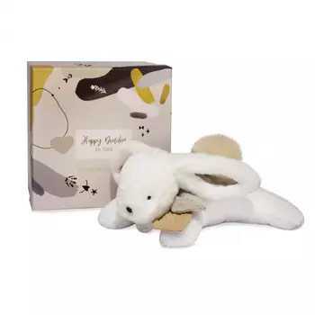 Мягкая игрушка DouDou et Compagnie Кролик Happy Wild