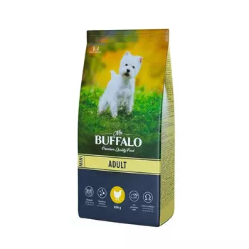 Mr.Buffalo Сухой корм Adult mini для собак мелких пород с курицей 800 г