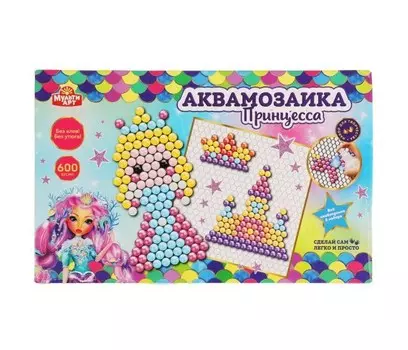 Multiart Аквамозаика Принцесса 600 бусин