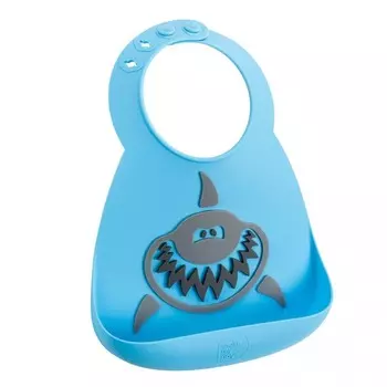 Нагрудник Make my day Baby Bib Shark