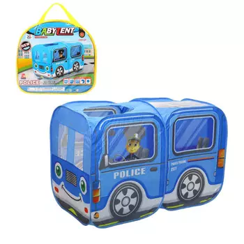 Наша Игрушка Палатка игровая Полицейская машина 128x85x68 см