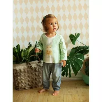 Папитто Комбинезон для девочки Fashion Jeans 563-01