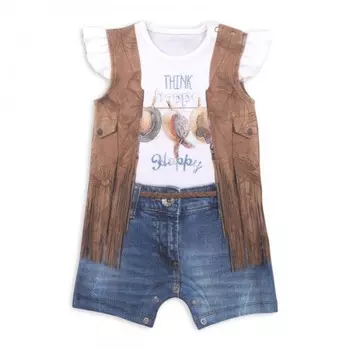Папитто Песочник для девочки Fashion Jeans 545-02
