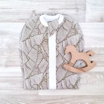 Пеленка Mjolk кокон на молнии Palm Tree