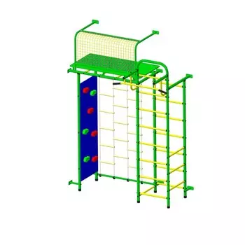 Пионер Шведская стенка 10Л со скалодромом