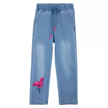 Playtoday Брюки джинсовые для девочки Flamingo kids girls 12322131
