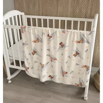 Плед Baby Nice (ОТК) Micro flannel 140х100