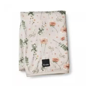 Плед Elodie одеяло Velvet Meadow Blossom 100х75