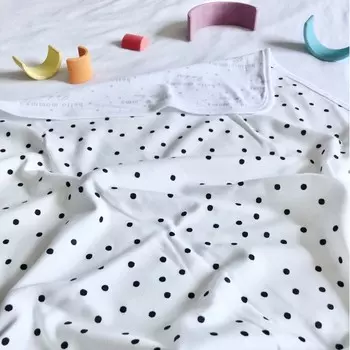 Плед Mjolk Двусторонний Горошки 120х85 см