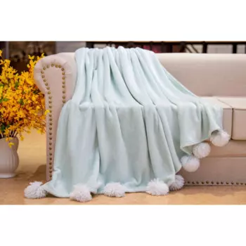 Плед Sofi de MarkO Fluffy ball 240х220 см