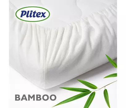 Plitex Наматрасник непромокаемый Bamboo Waterproof Lux 120х60 см