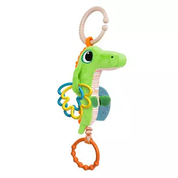 Подвесная игрушка Chicco погремушка мягкая Крокодил