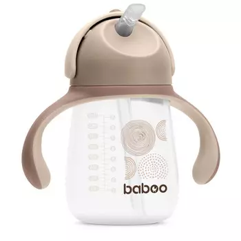 Поильник Baboo с трубочкой с 9 мес. 260 мл