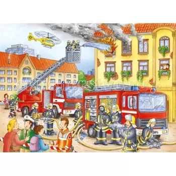 Ravensburger Пазл На пожаре 100 элементов