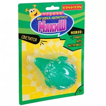 Развивающая игрушка Bondibon Чудики Антистресс Мякиш Крокодил