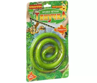 Развивающая игрушка Bondibon Чудики Змея Тянучка 74 см