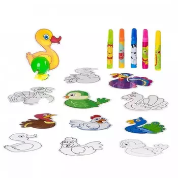 Развивающая игрушка Bondibon Птицы с заводным механизмом