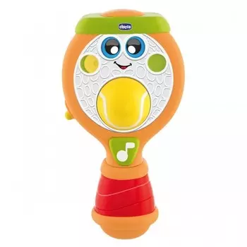 Развивающая игрушка Chicco музыкальная Теннисная ракетка