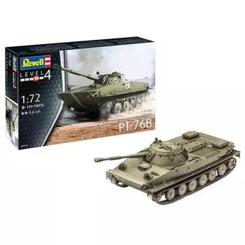 Revell Советский лёгкий плавающий танк ПТ-76B