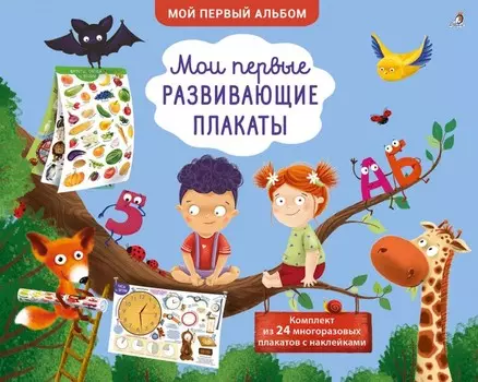 Робинс Мои первые развивающие плакаты