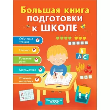 Росмэн Большая книга подготовки к школе