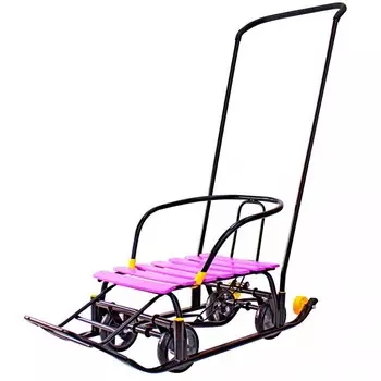 Санки Galaxy Мишутка 1 Snow Black Auto