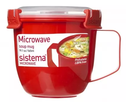 Sistema Microwave Кружка суповая 565 мл