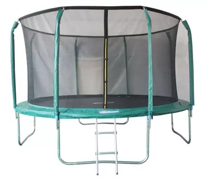 SportElite Батут с защитной сеткой внутрь и лестницей 3.66 м GB102011-12FT