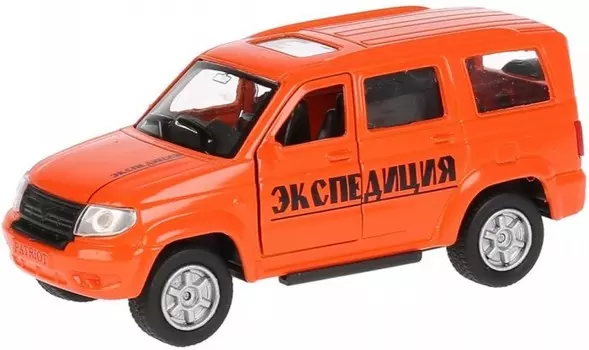 Технопарк Машина металлическая Уаз Patriot Экспедиция 12 см