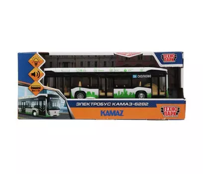 Технопарк Модель Электробус КамАЗ-6282
