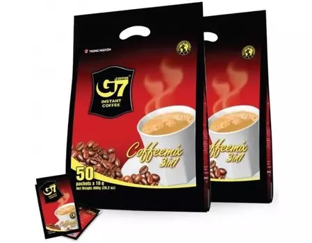 Trung Nguyen Кофе растворимый G7 3 в 1 50 шт.