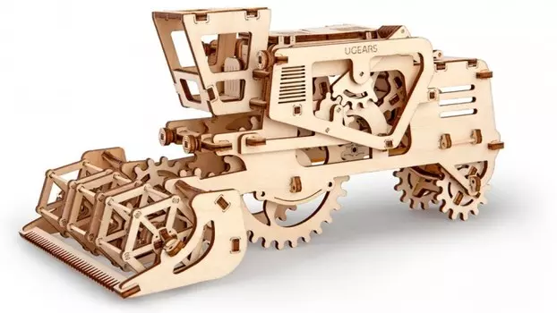 Ugears 3D-Пазл Комбайн 154 детали