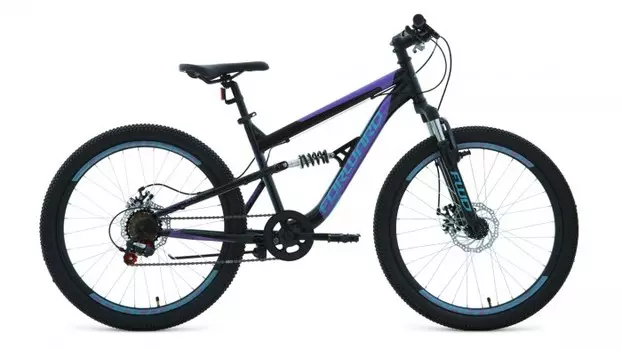 Велосипед двухколесный Forward Raptor 24 2.0 disc рост 15" 2021