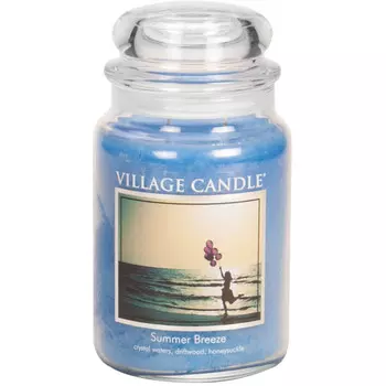 Village Candle Ароматическая свеча большая Летний Бриз