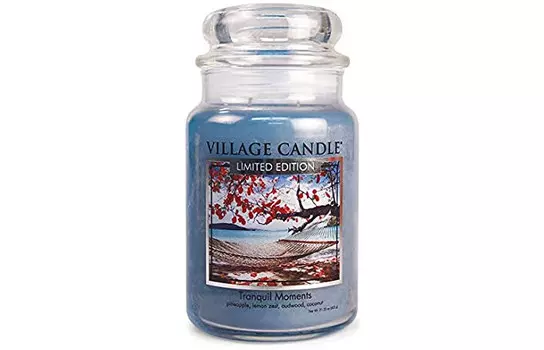 Village Candle Ароматическая свеча большая Минуты спокойствия