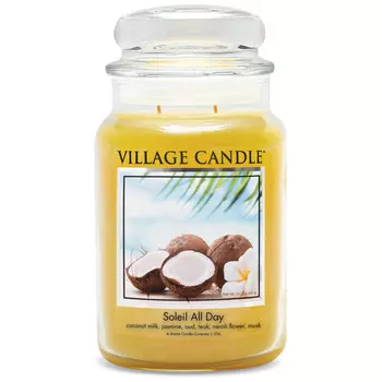 Village Candle Ароматическая свеча большая Солнечный День