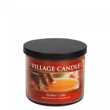 Village Candle Ароматическая свеча Глинтвейн чаша, средняя