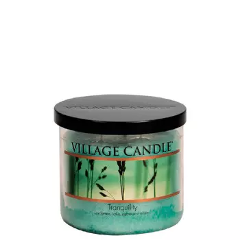 Village Candle Ароматическая свеча Спокойствие стакан, средняя