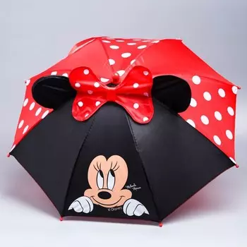 Зонт Disney детский с ушами Красотка Минни Маус 52 см