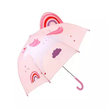 Зонт Mary Poppins Радужный единорог, 46см