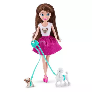 Zuru Игровой набор Sparkle Girlz Прогулка с питомцем