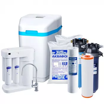 АКВАФОР WS500 (S550) + Гросс 20 с модулем п/п + Викинг PRO с модулем В520 PRO + DWM-101S Морион + Соль 2 шт.