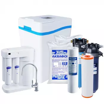 АКВАФОР WS800 (А800, S800) + Гросс 20 с модулем п/п + Викинг PRO с модулем В520 PRO + DWM-101S Морион + Соль 2 шт.