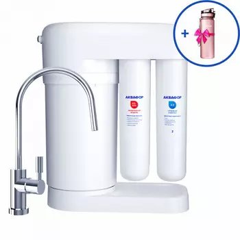 Аквафор DWM-101SN + Фильтр-бутылка Сити