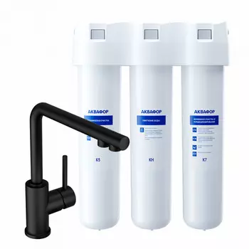 Аквафор Кристалл А для жесткой воды со смесителем Nakagawa 2 Plus-GB